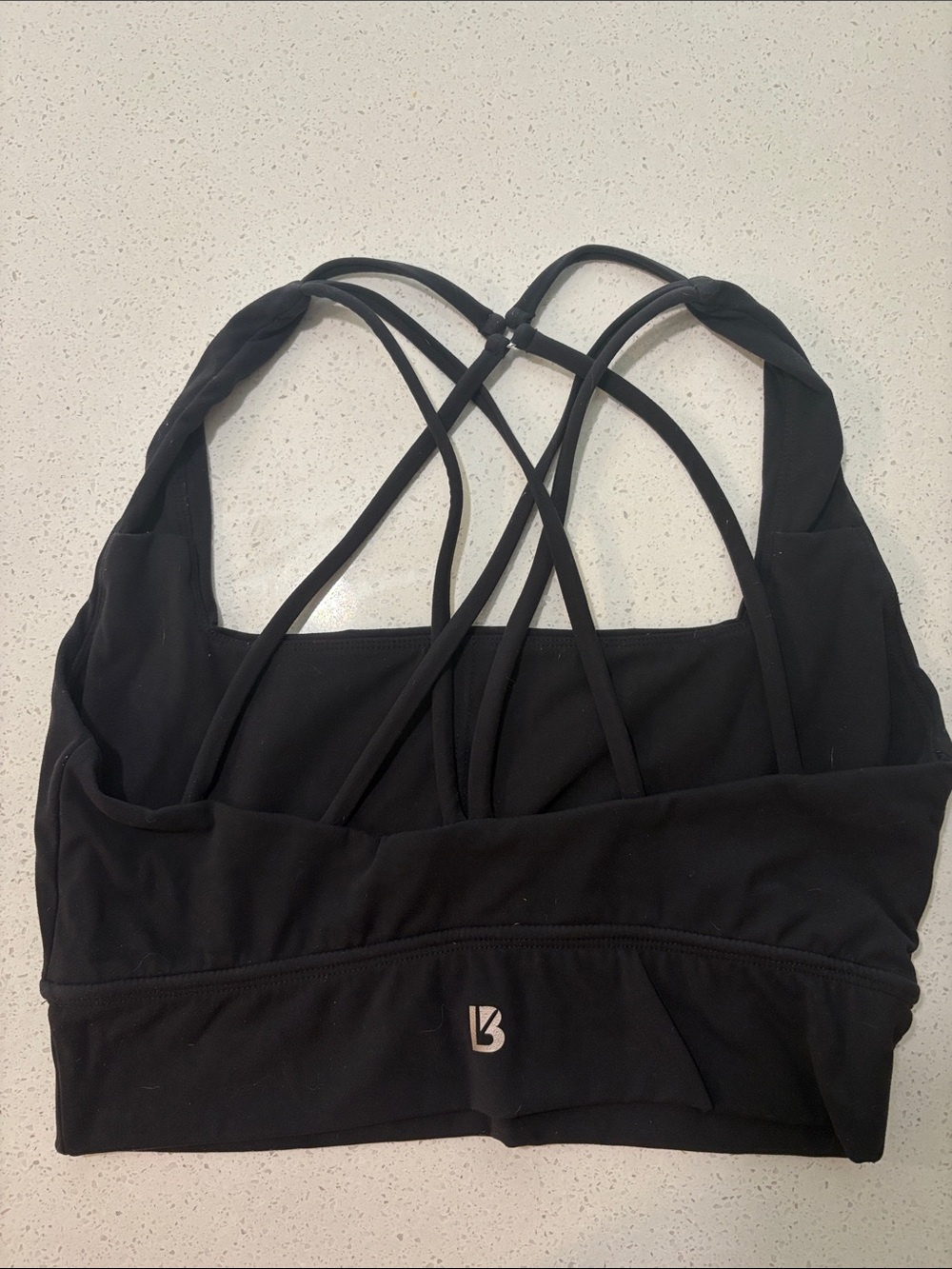Buffbunny Collection Revolution Black Multi-Strap Sports Bra